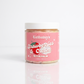 Kellulays Strawberries & Cream Whipped Body Butter 200g jar on clean white background - luxury dessert-scented moisturiser, handmade Australian skincare